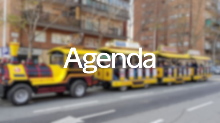 Portada de l'agenda d'activitats de Sant Martí